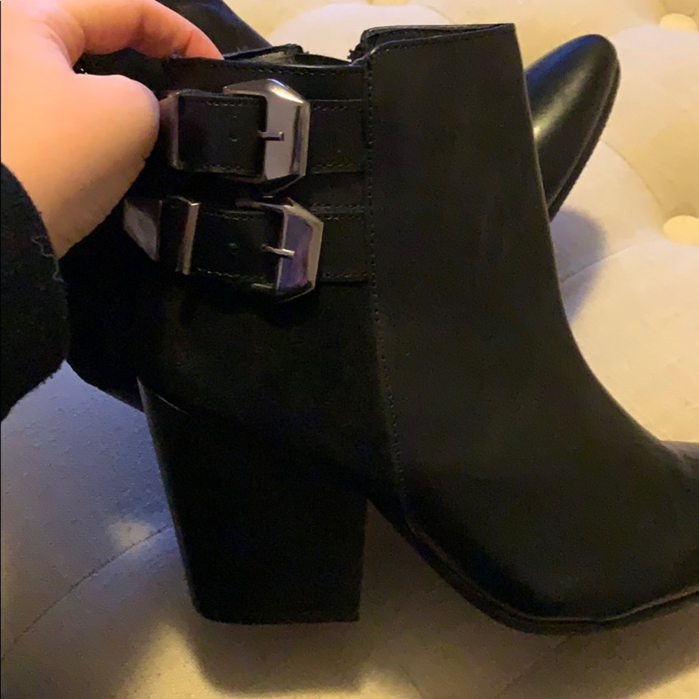 Black booties